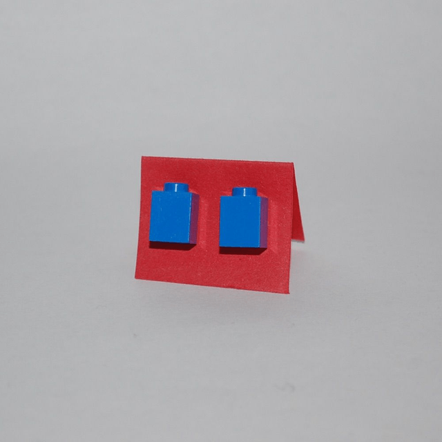 LEGO STUDS EARRINGS – different colors available