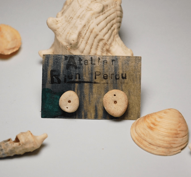 MINI SHELL EARRINGS – sold separately or as a pair