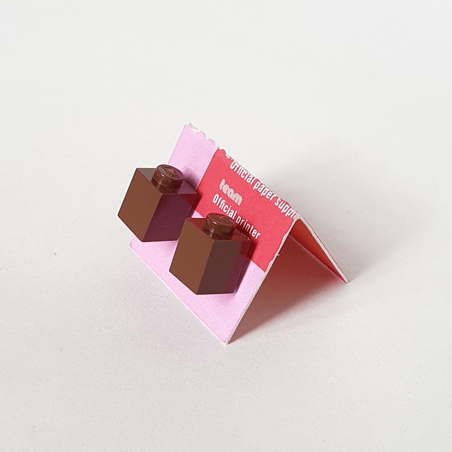 LEGO STUDS EARRINGS – different colors available