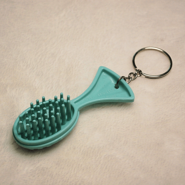 BARBIE BRUSH KEYCHAIN