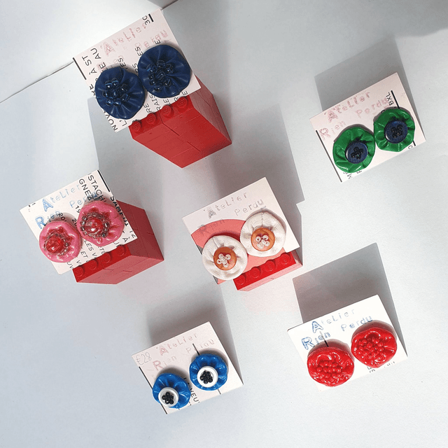 ROSETTE EARRINGS