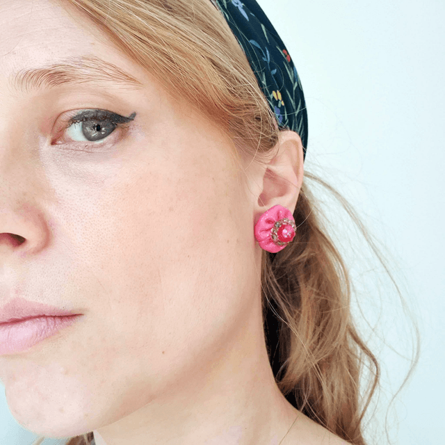 ROSETTE EARRINGS