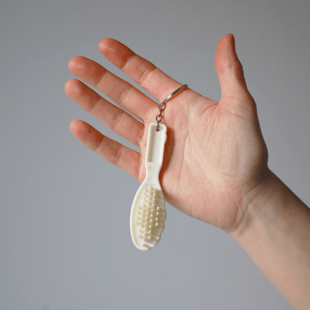 BARBIE BRUSH KEYCHAIN