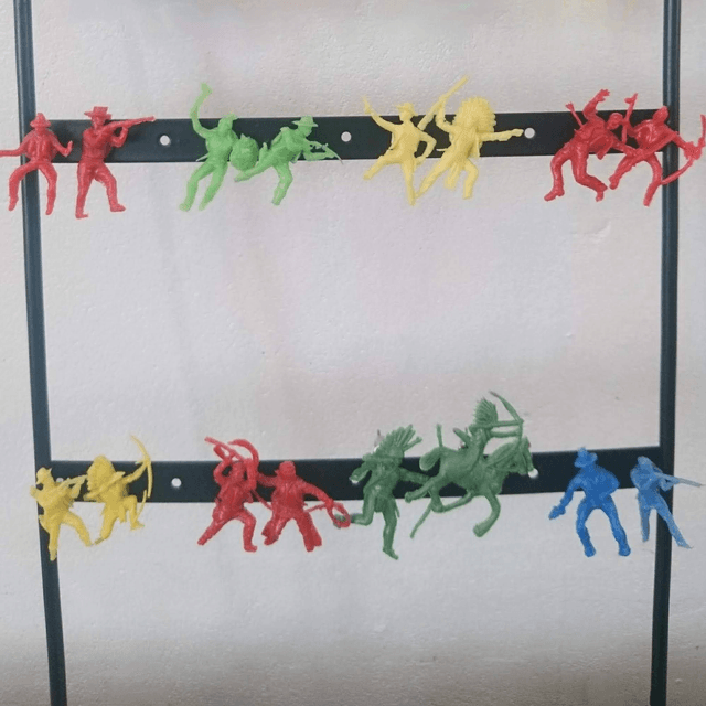 MINI FIGURINE STUD EARRINGS –  different colors available