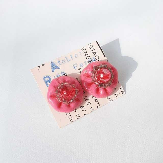 ROSETTE EARRINGS